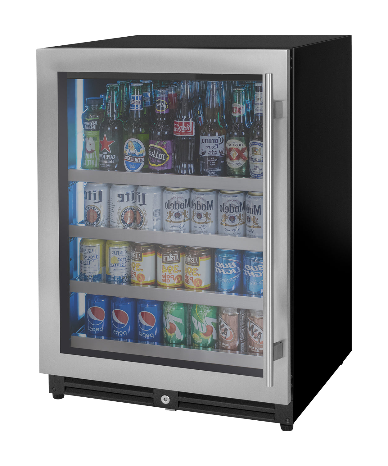 Kegco 24" Wide Reserva Series Stainless Steel Beverage Center