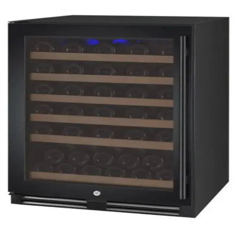 Allavino FlexCount Series 56 Bottle Dual Zone Built-In Wine Refrigerator with Stainless Steel Door