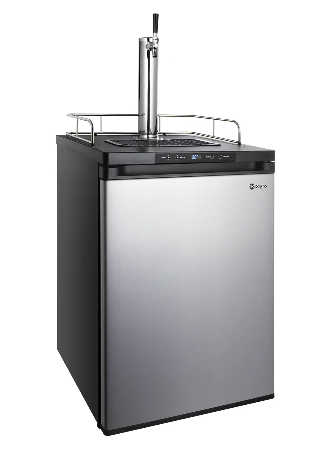 Kegco 24" Wide Single Tap Digital Kegerator