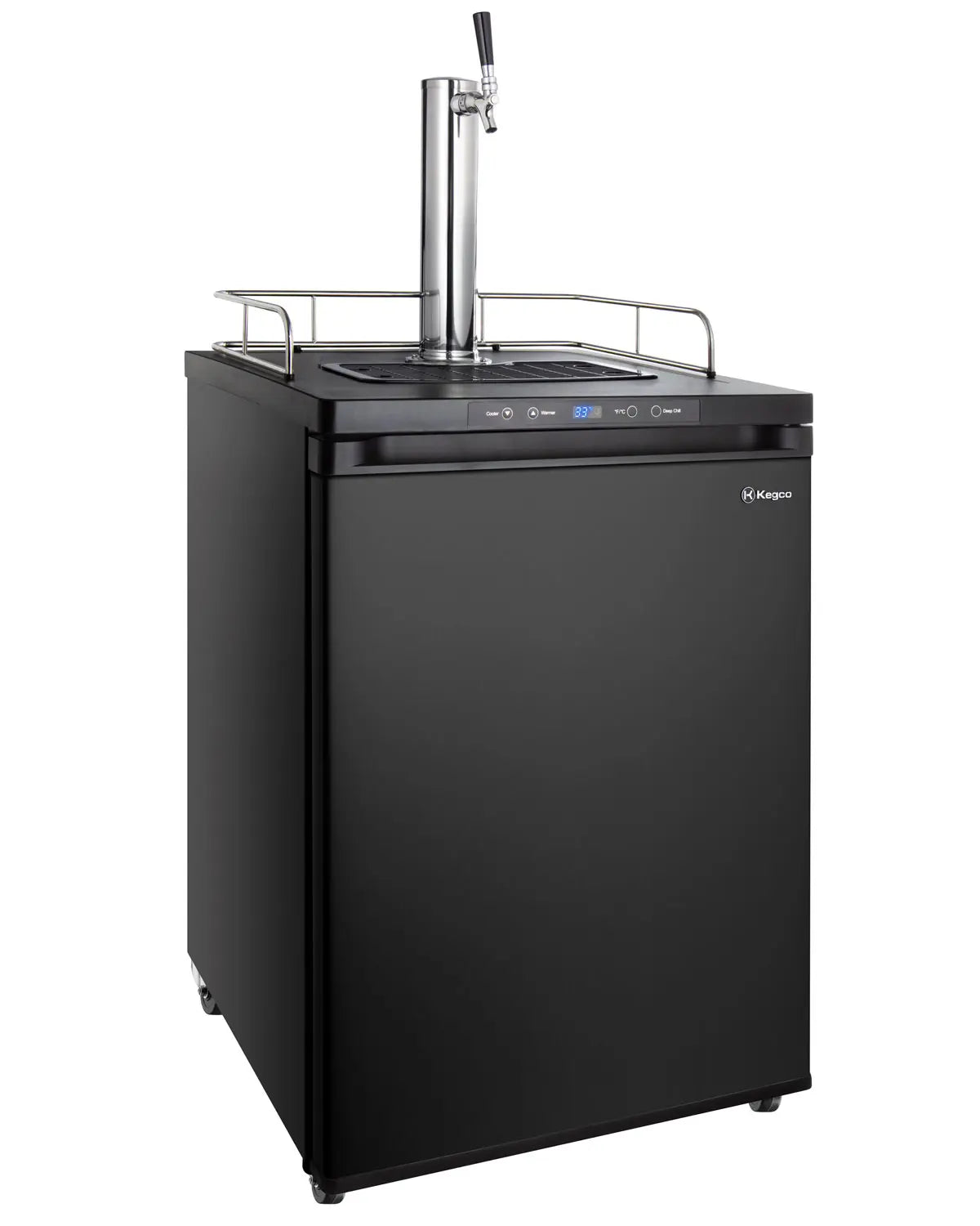 Kegco 24" Wide Single Tap Digital Kegerator