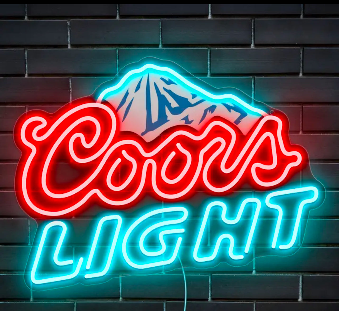 Coors Light Neon Sign