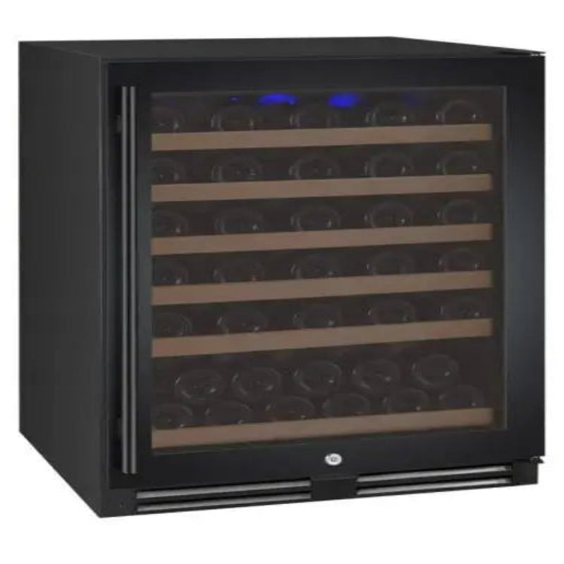 Allavino FlexCount Series 56 Bottle Dual Zone Built-In Wine Refrigerator with Stainless Steel Door